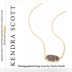 NWT! # 1 BEST SELLER! KENDRA SCOTT 2025 FAV ELISA NECKLACE! 14K GOLD! CELEB FAV!